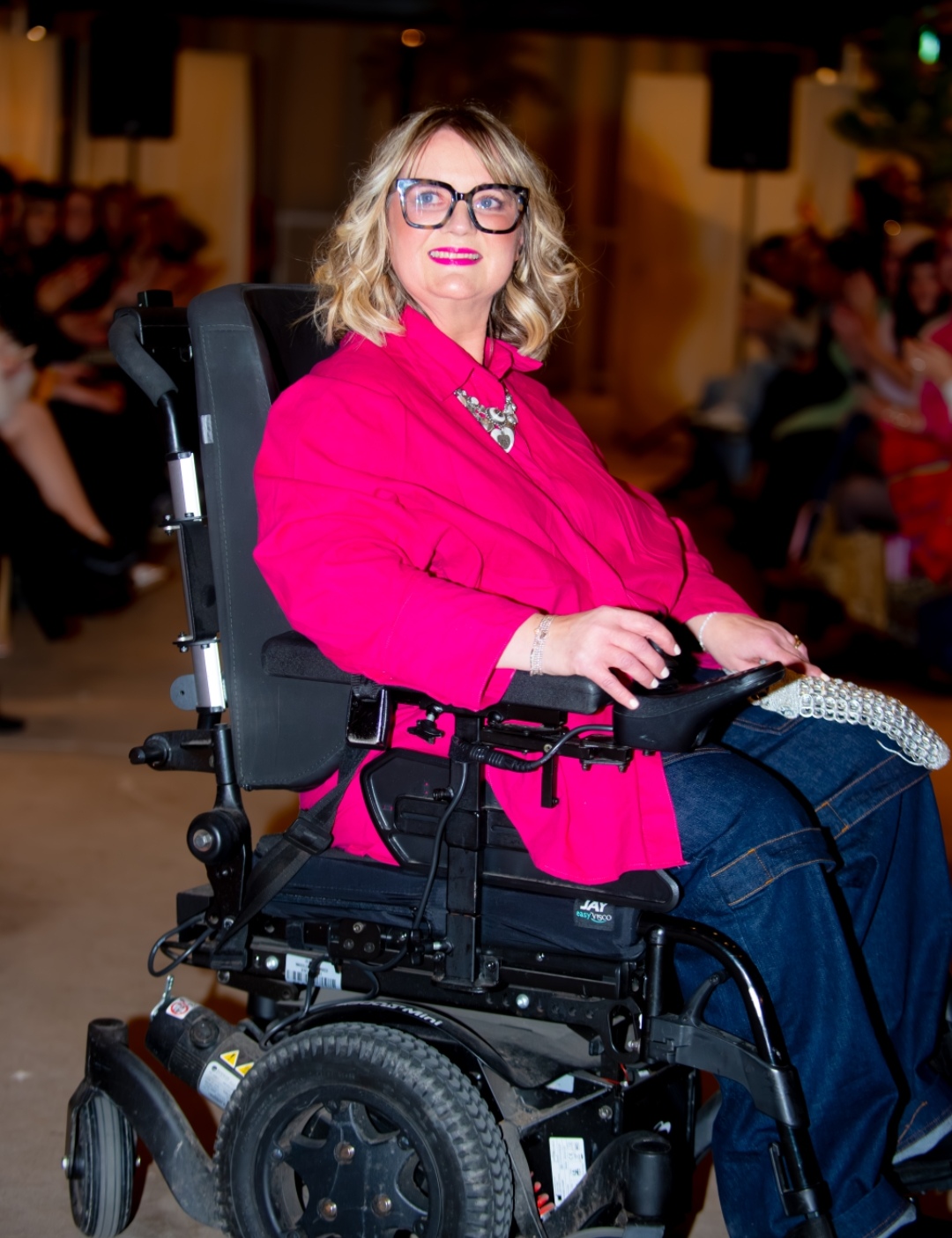 Julie Blagborough, who will model at the Disability Pride Catwalk