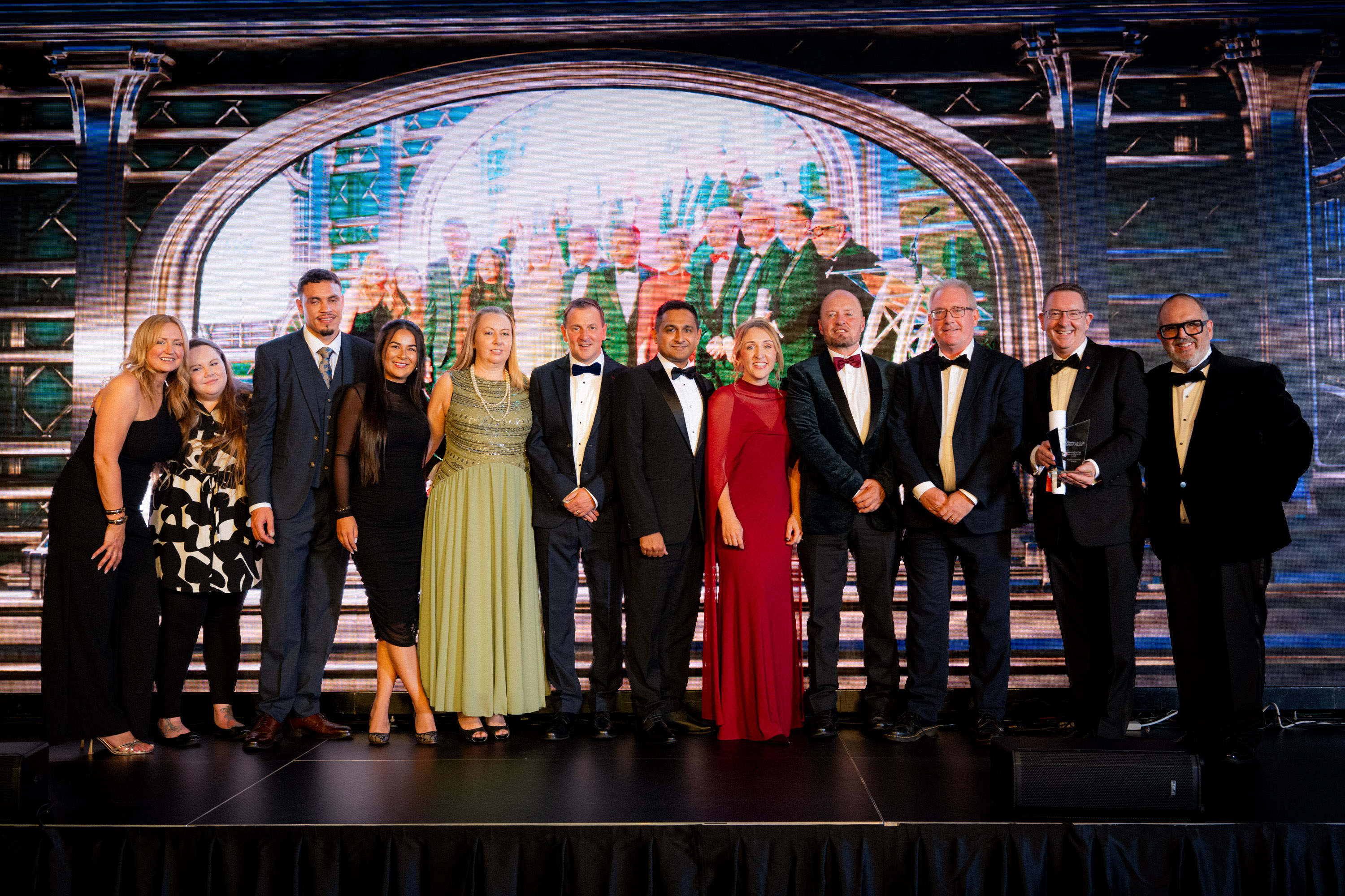 Some of the winners of the Oldham Business Awards 2026
