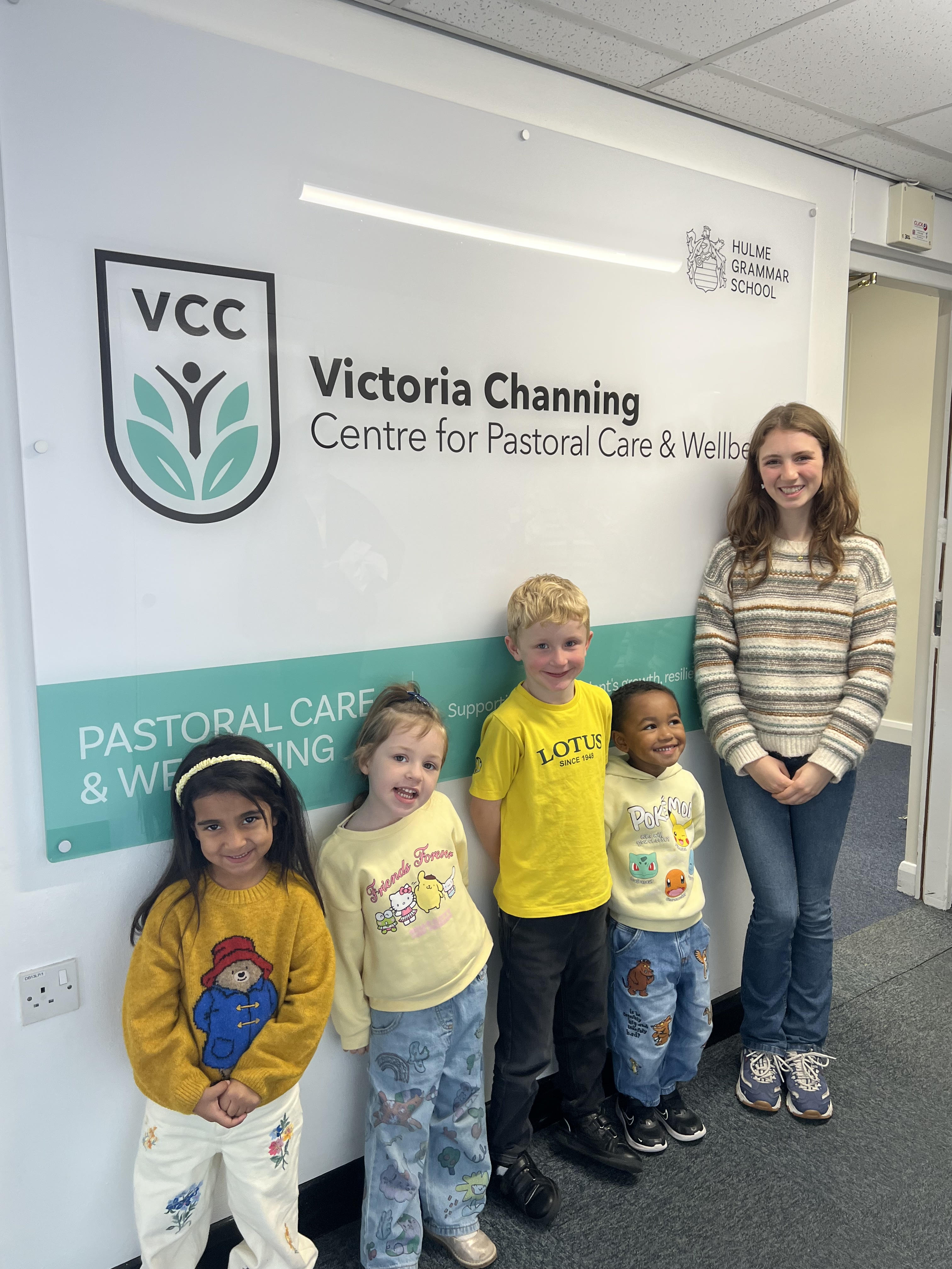 Victoria Channing Centre Hulme pupils